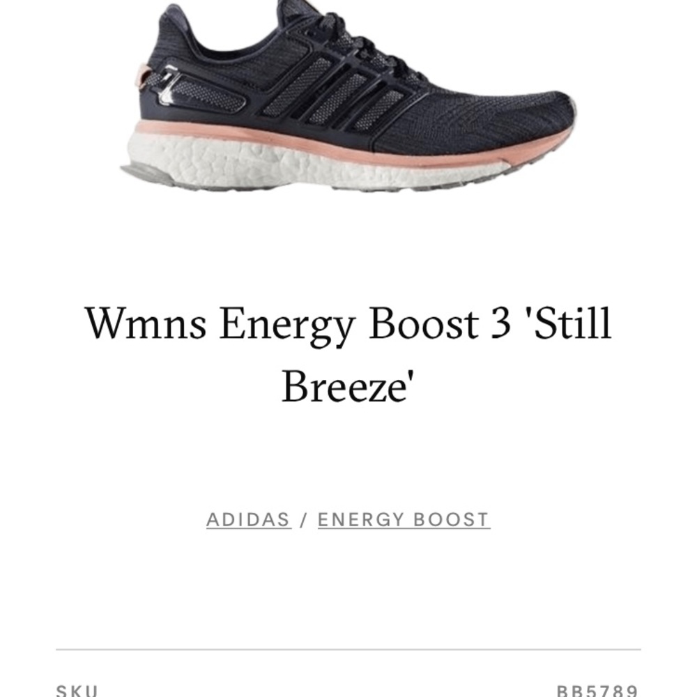 Adidas New Running Shoes sz 7.5 Energy Boost - Picture 7 of 8